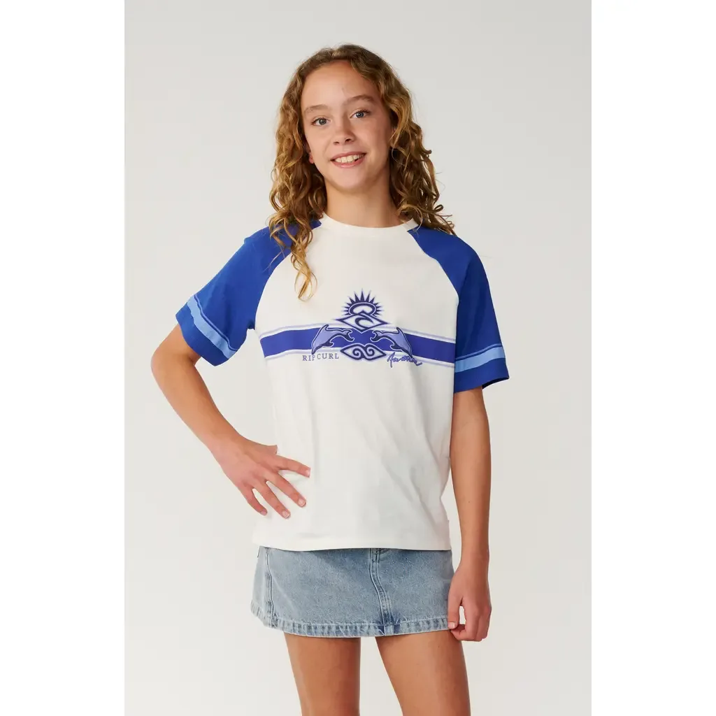 Dolphin Archive Cotton Graphic T-Shirt by Rip Curl