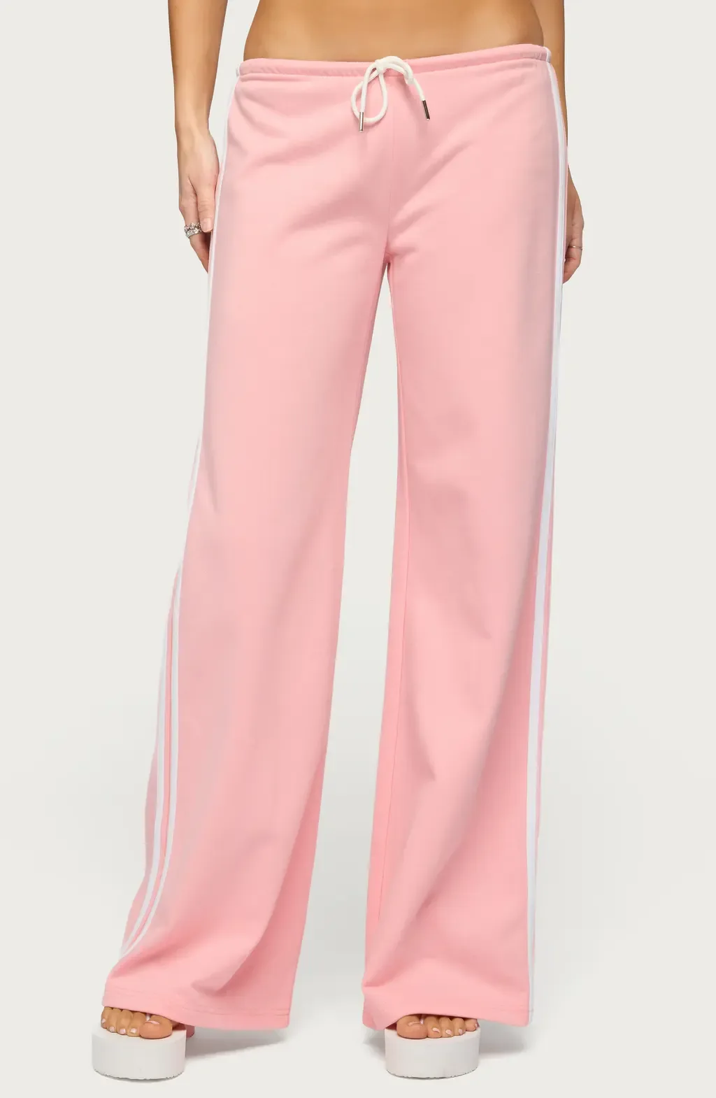 Cammile Contrast Stripe Sweatpants