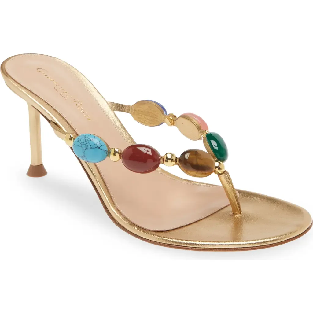 Shanti Thong 70 Sandals by Gianvito Rossi