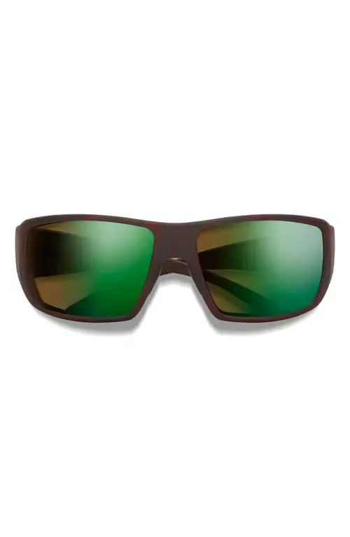 Guide's Choice 62mm Polarized Oversize Wraparound Sunglasses by Smith