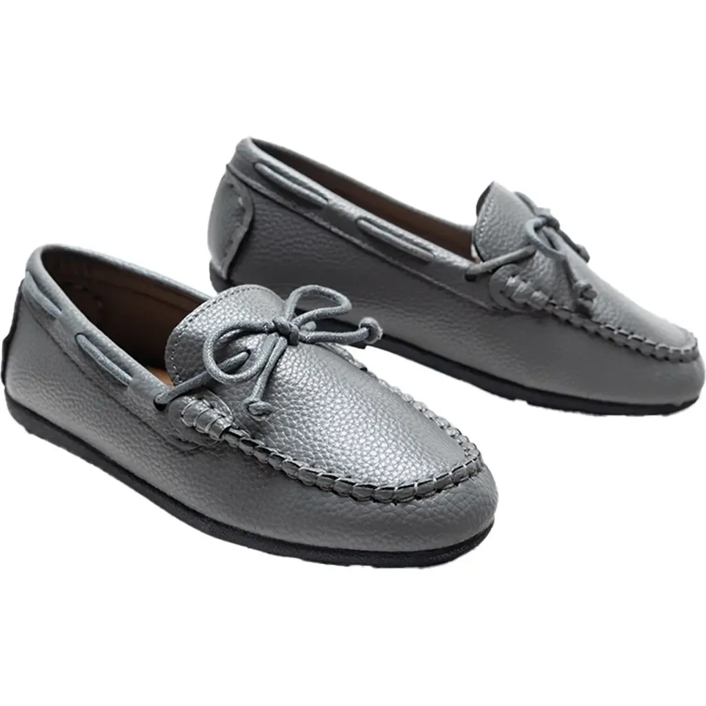 Leather Moccasin Loafers by MOUSTACHE