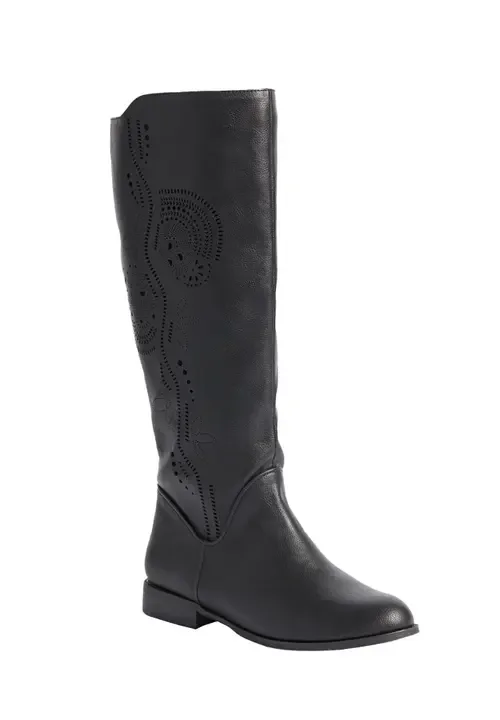 The Lili Wide Calf Boot by Comfortview