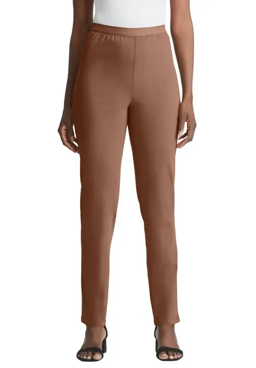 Stretch Denim Straight-Leg Jegging by Jessica London