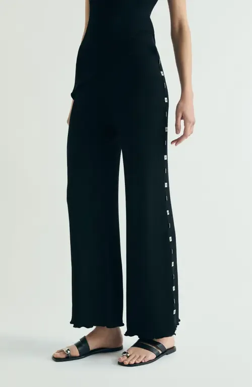 Buttons Knit Pant by Scalpers