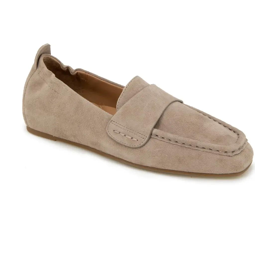 Sophie Loafer in Rio Red Suede by Gentle Souls
