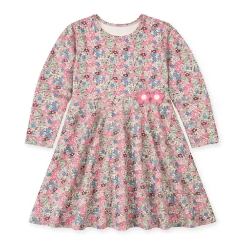 Knit Dress with Flowers by Florence Eiseman