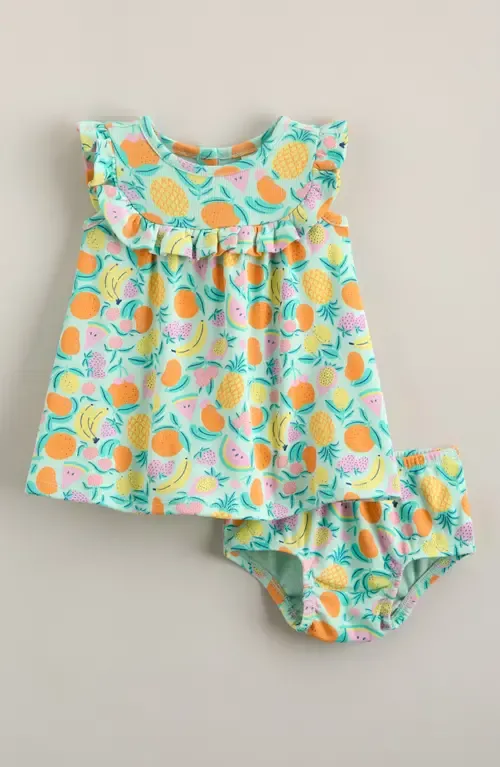 Ruffle Yoke Cotton Dress with Bloomers by Tucker + Tate
