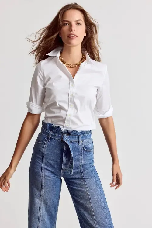 The 3/4 Sleeve Icon Shirt by The Shirt by Rochelle Behrens