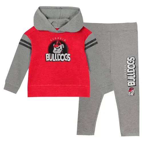 Georgia Bulldogs Preschool Clubhouse Pullover Hoodie & Legging Set by Outerstuff
