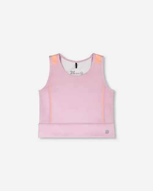 Athletic Tank Top in Recycled Polyester by Deux par Deux