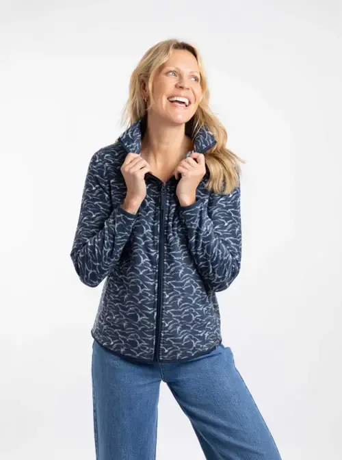 Rochelle Full Zip Microfleece Jacket by Weird Fish