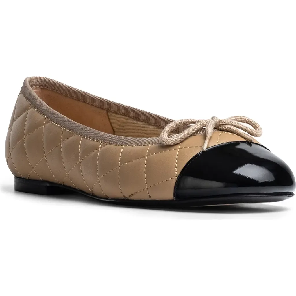 Belle Quilted Ballerina Flat by Jon Josef