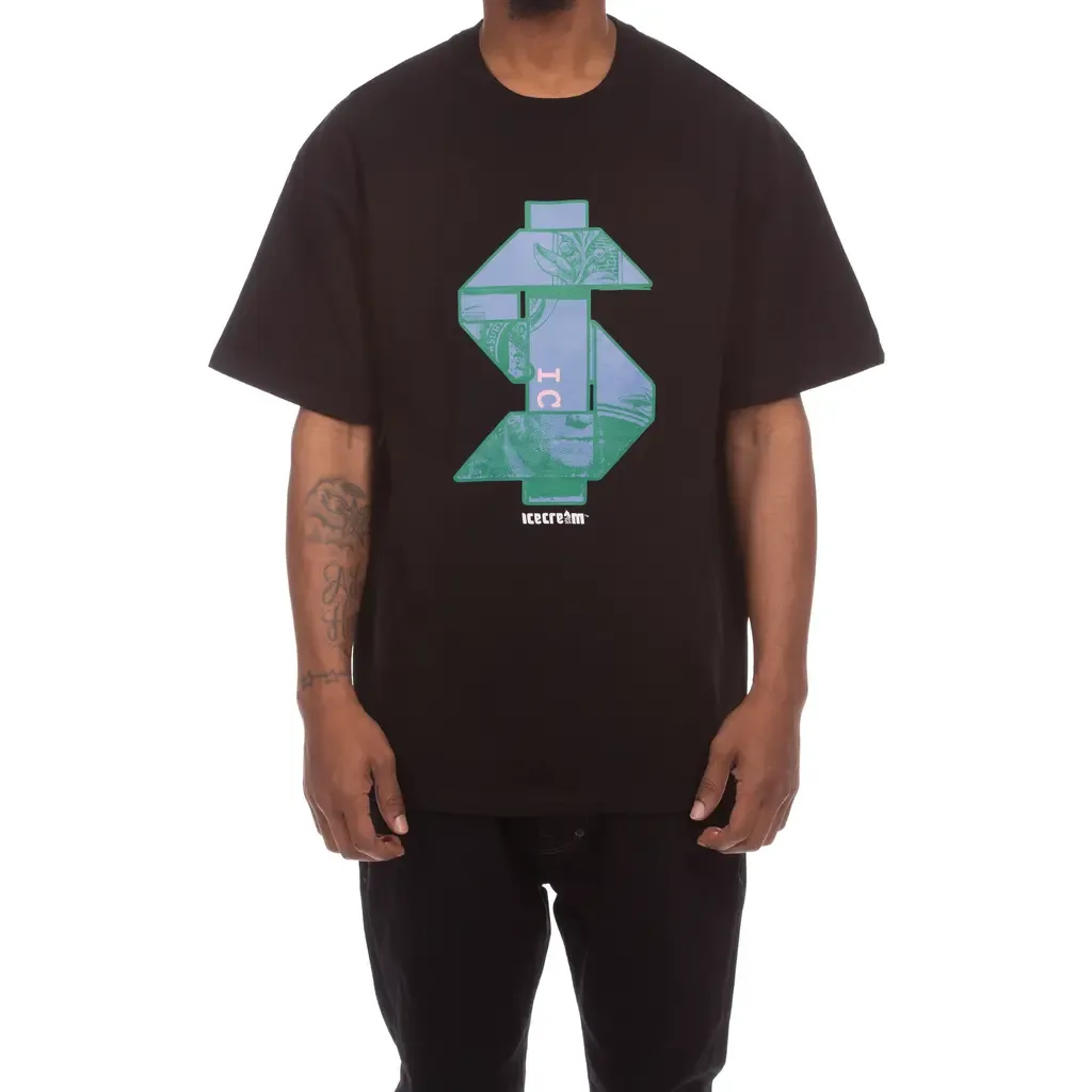Origami Cotton Graphic T-Shirt by ICECREAM