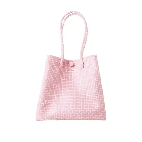 The Maxi Ella Handwoven Recycled Plastic Tote by Sarah Stewart
