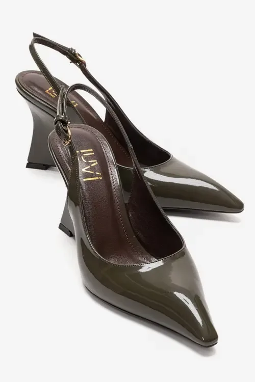 Felon Slingback Wedge Pump by Prologue Shoes