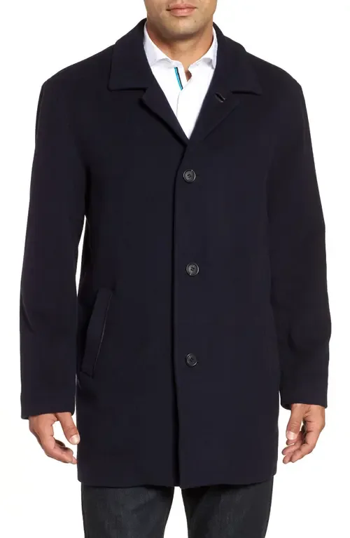 Wool Blend Overcoat by Cole Haan