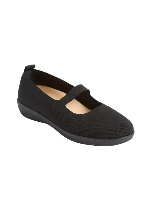 The Alisha Orthotic Mary Jane Flat by Comfortview