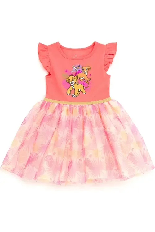 Lilo & Stitch Flutter Sleeve Tulle Tutu Dress by Disney