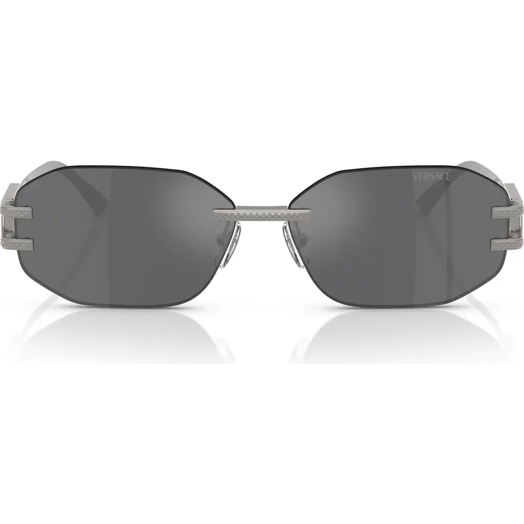 58mm Oval Sunglasses by Versace
