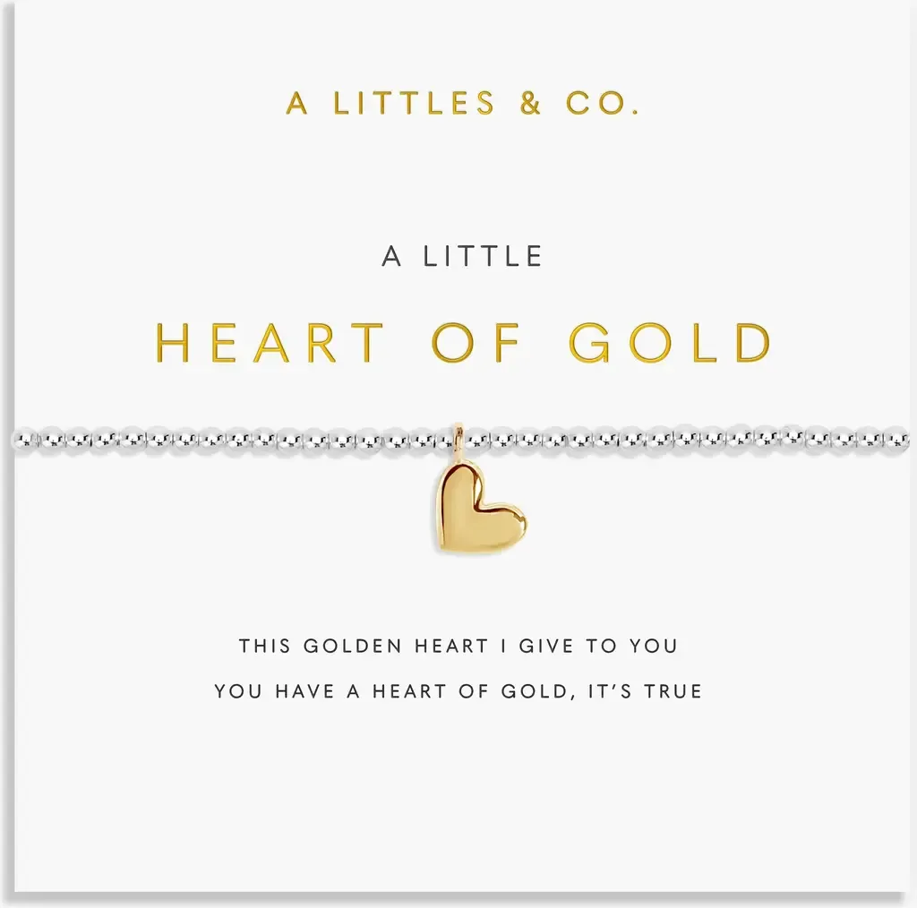Heart of Gold Bracelet by A Littles & Co