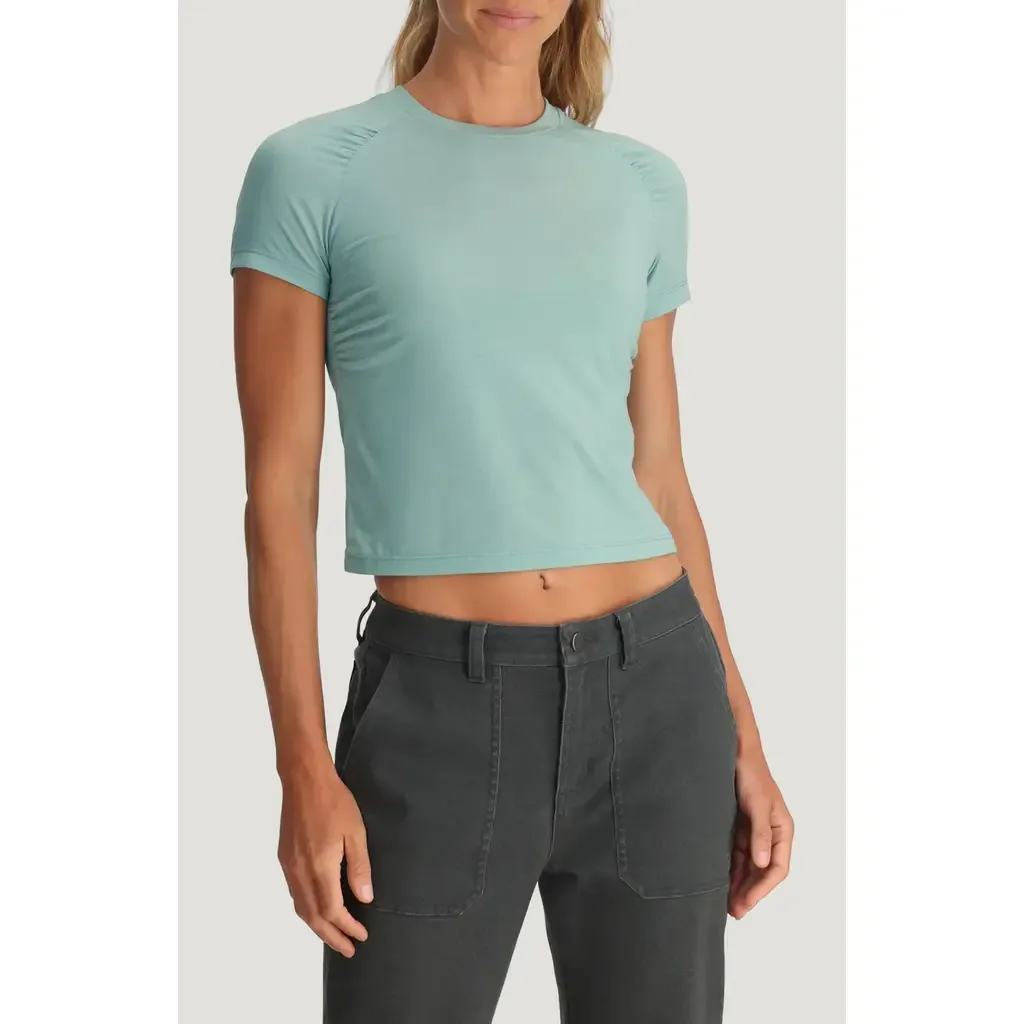 Elevate Lightweight Crop T-Shirt by Free Fly