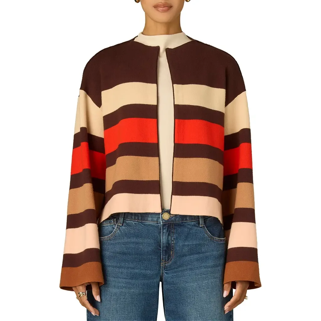 Stripe Cardigan by Wit & Wisdom