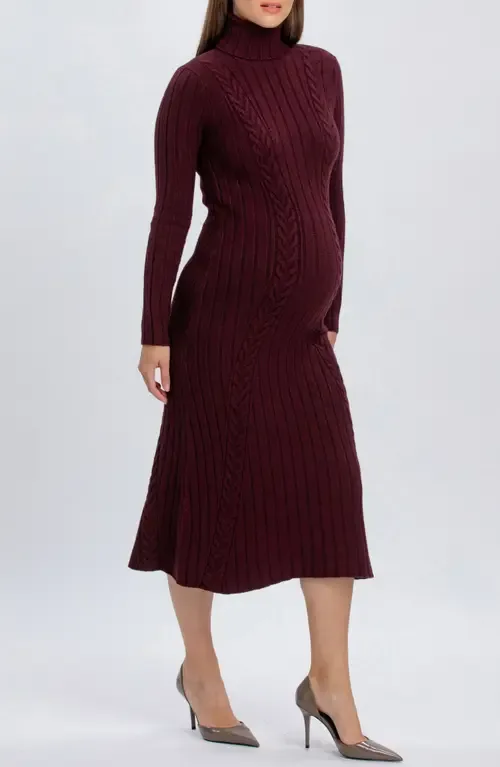Perla Maternity Sweater Dress by Pietro Brunelli Maternity
