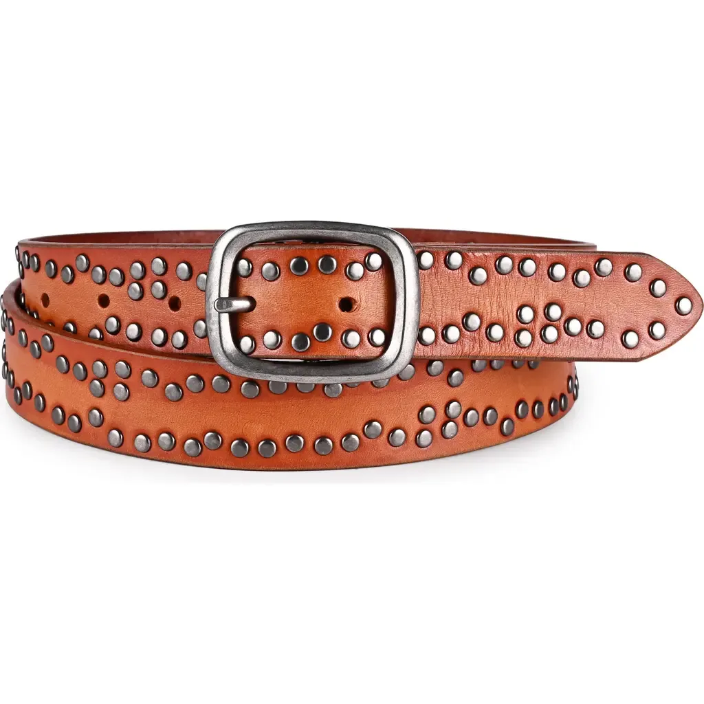Westland Genuine Leather Desert Inspired Studded Belt