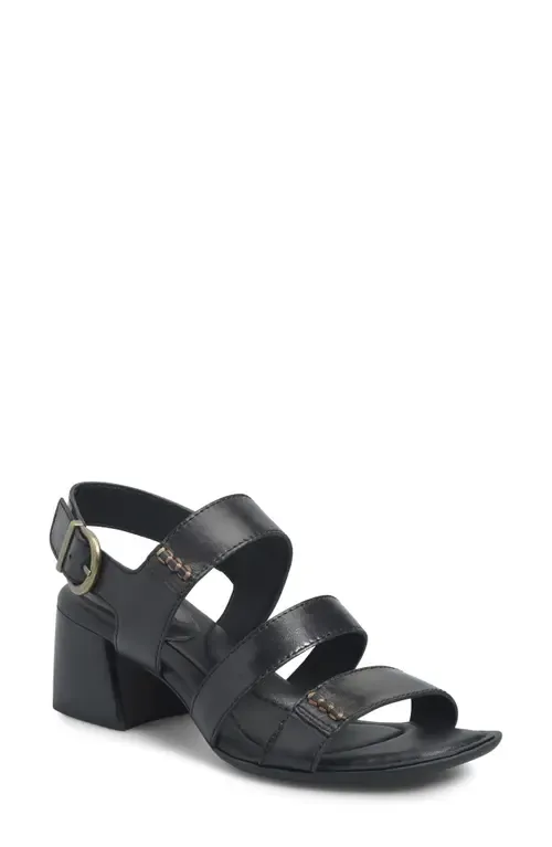 Secan Block Heel Sandal by Børn
