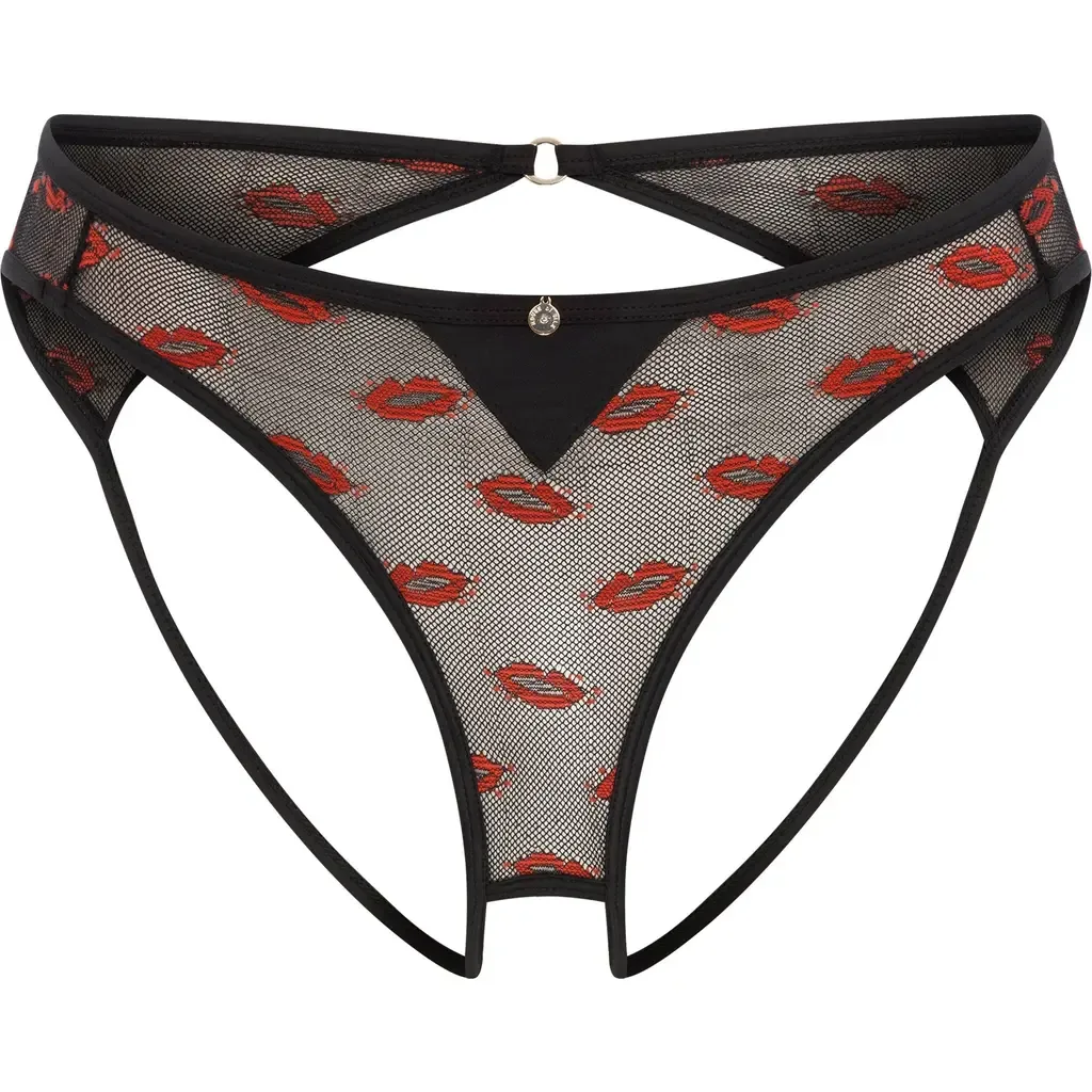 Smooch Smooch Ouvert Panties by House Of Silk
