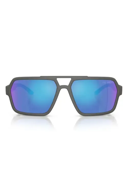 59mm Pilot Sunglasses by Prada Linea Rossa