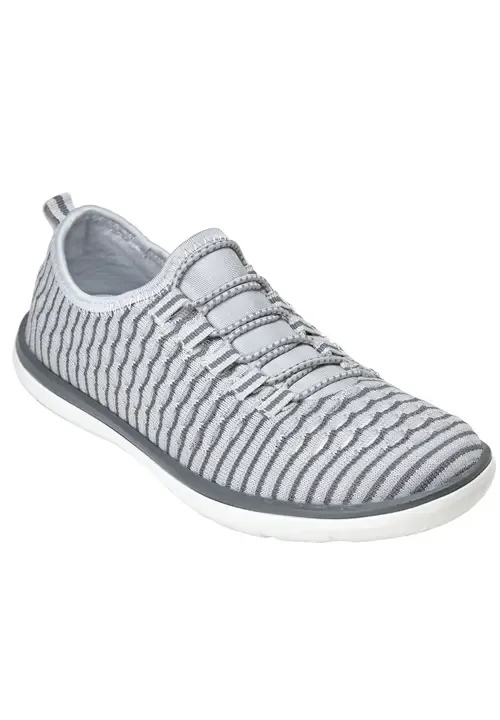 The Cv Sport Ariya Textured Knit Slip on Sneaker by Comfortview