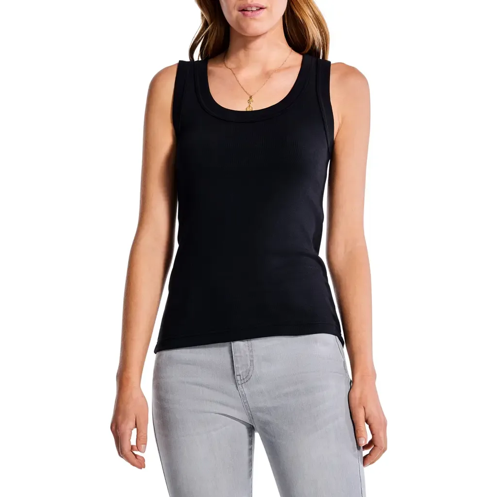 Perfect Knit Rib Scoop Neck Tank by NIC+ZOE