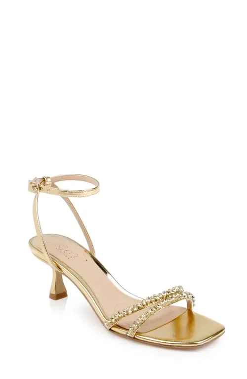 Nayla Ankle Strap Sandal by Jewel Badgley Mischka