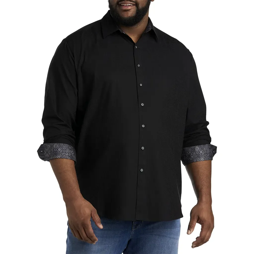 Luther Tonal Sport Shirt by Robert Graham DXL