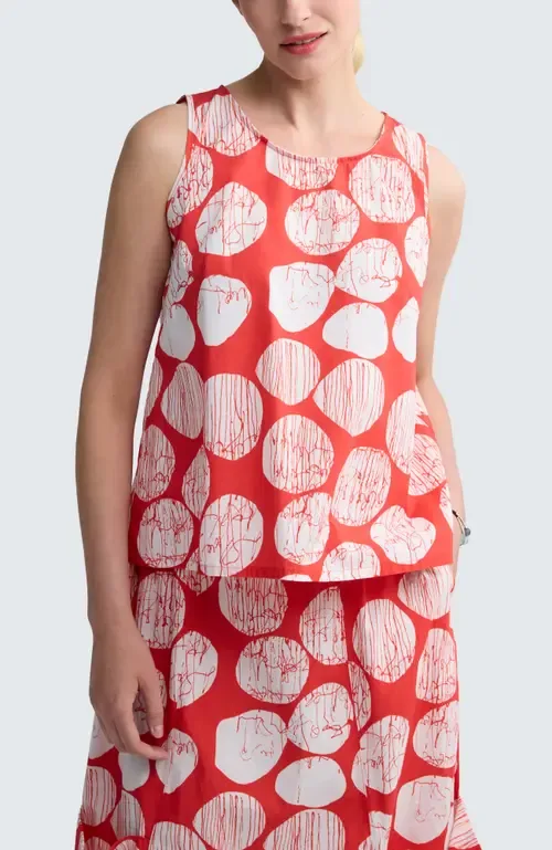 Orla Printed A-Line Top by LUUKAA