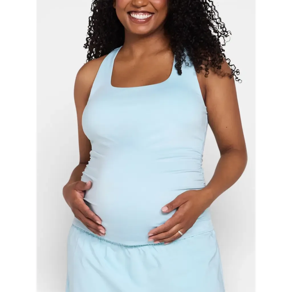 Scoop Neck Racerback Active Tank with Support by MOTHERHOOD MATERNITY