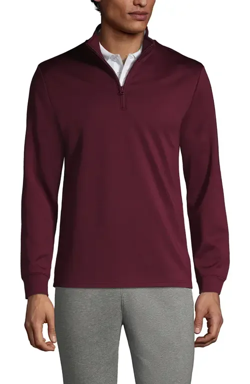 School Uniform Quarter Zip Pullover by Lands' End