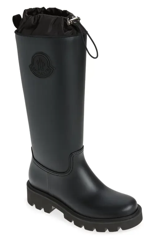 Kickstream Knee High Rain Boot by Moncler
