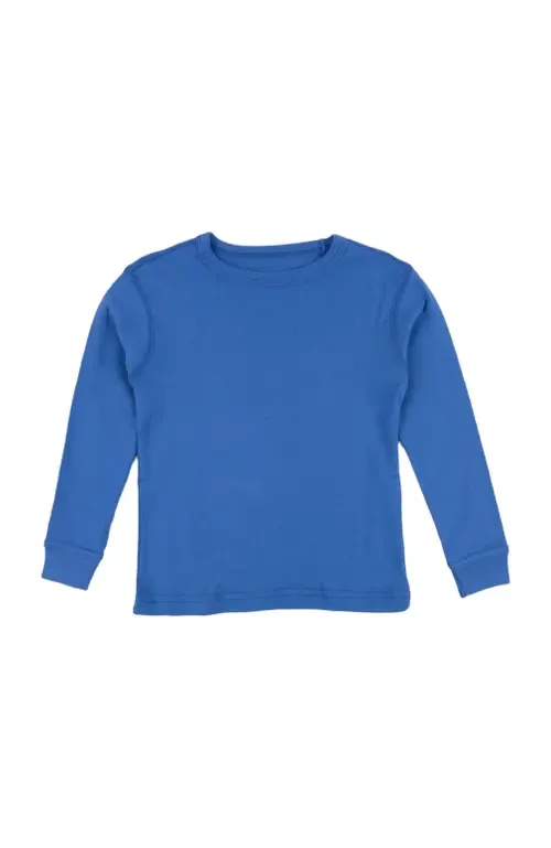 Long Sleeve T-Shirt, 100% Cotton, Solid Colors by Leveret