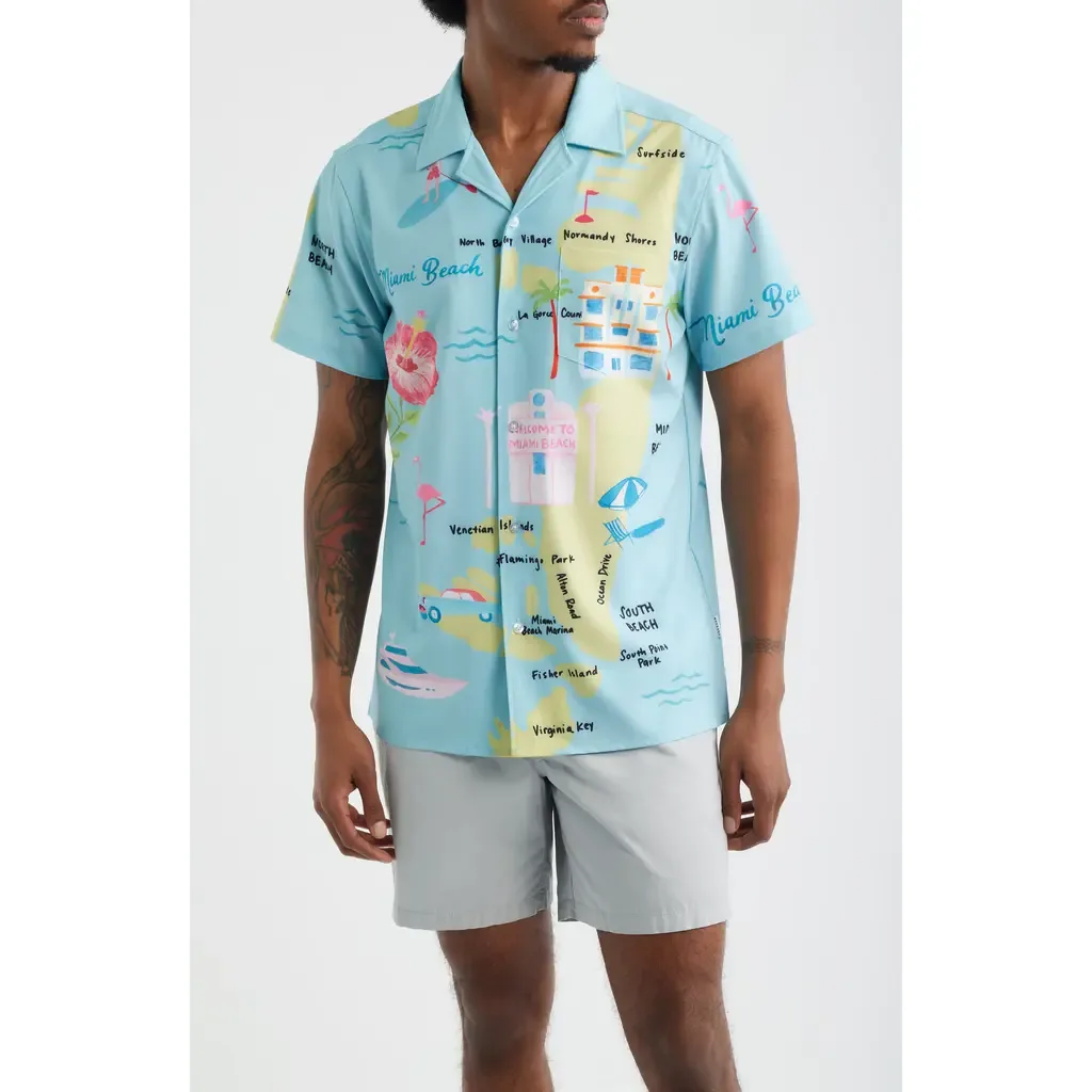 Collins Ave Weekend Camp Shirt by MAVRANS
