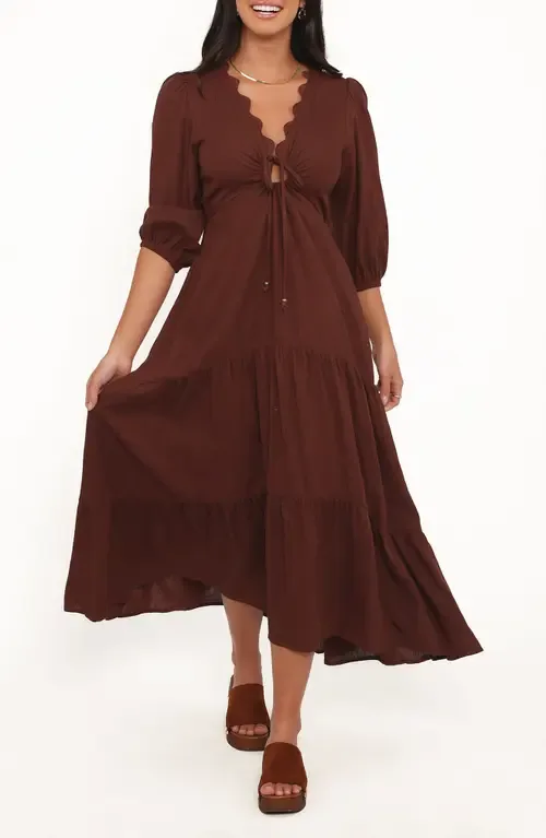 Eleonara Midi Dress by Petal & Pup