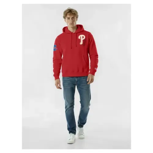 Champion Red Philadelphia Phillies Reverse Weave Chenille Hoodie by Champion