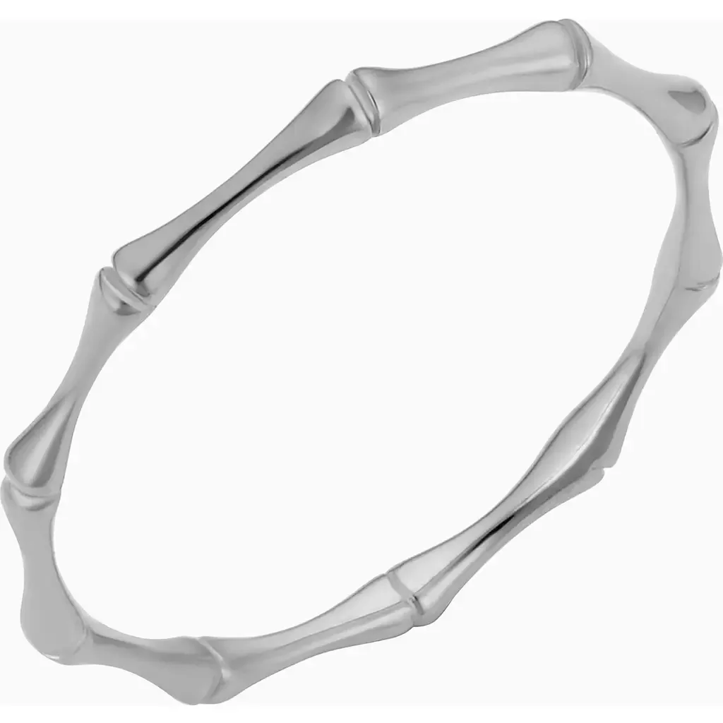 14K White Gold Amalfi Petite Ring by Oradina