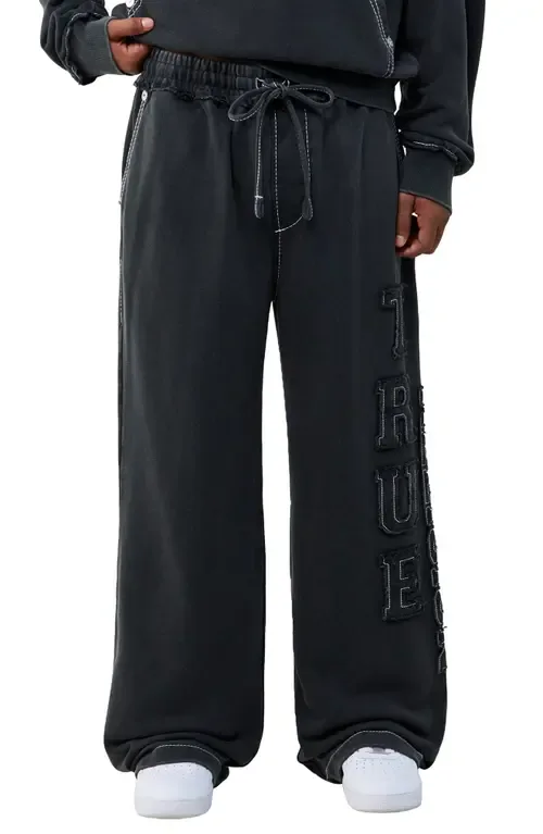 Big T Appliqué Baggy Sweatpants by True Religion