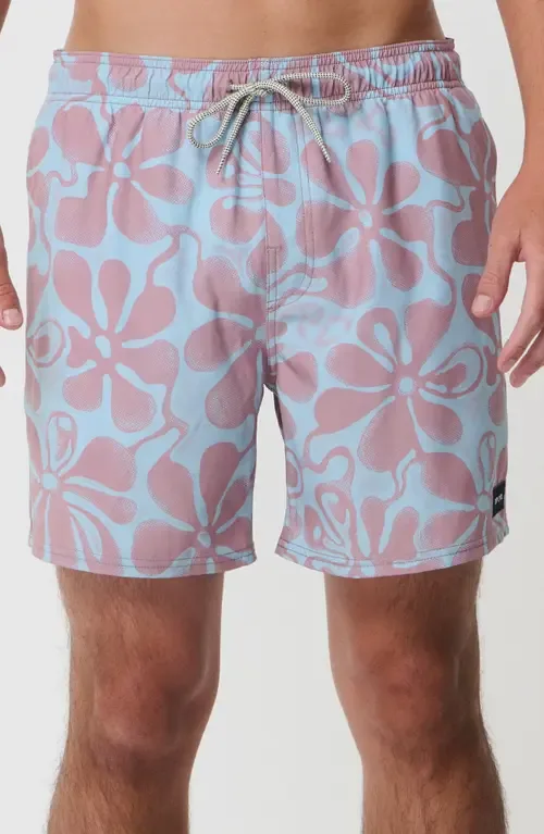 Sessions Floral Swim Trunks by Rip Curl