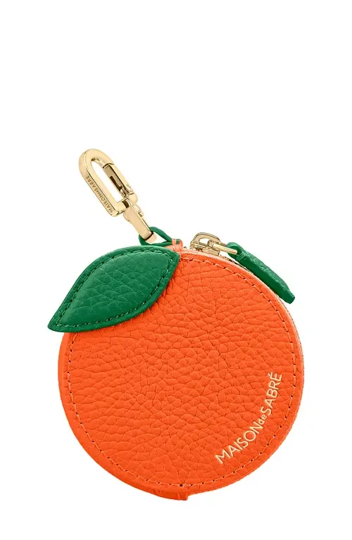 The Sabrémoji Fruit Coin Purse by MAISON de SABRÉ