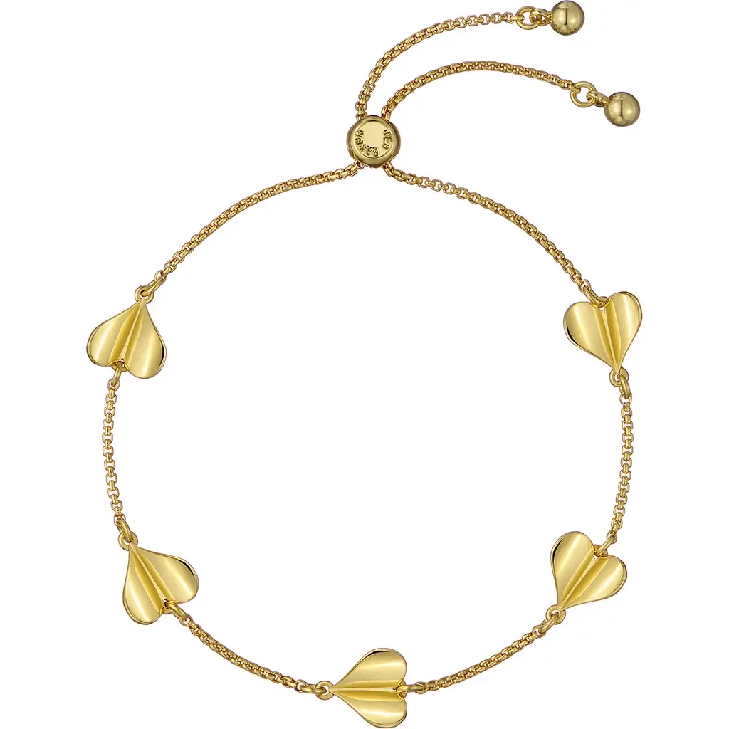 Helena Flutter Heart Station Bracelet by Ted Baker