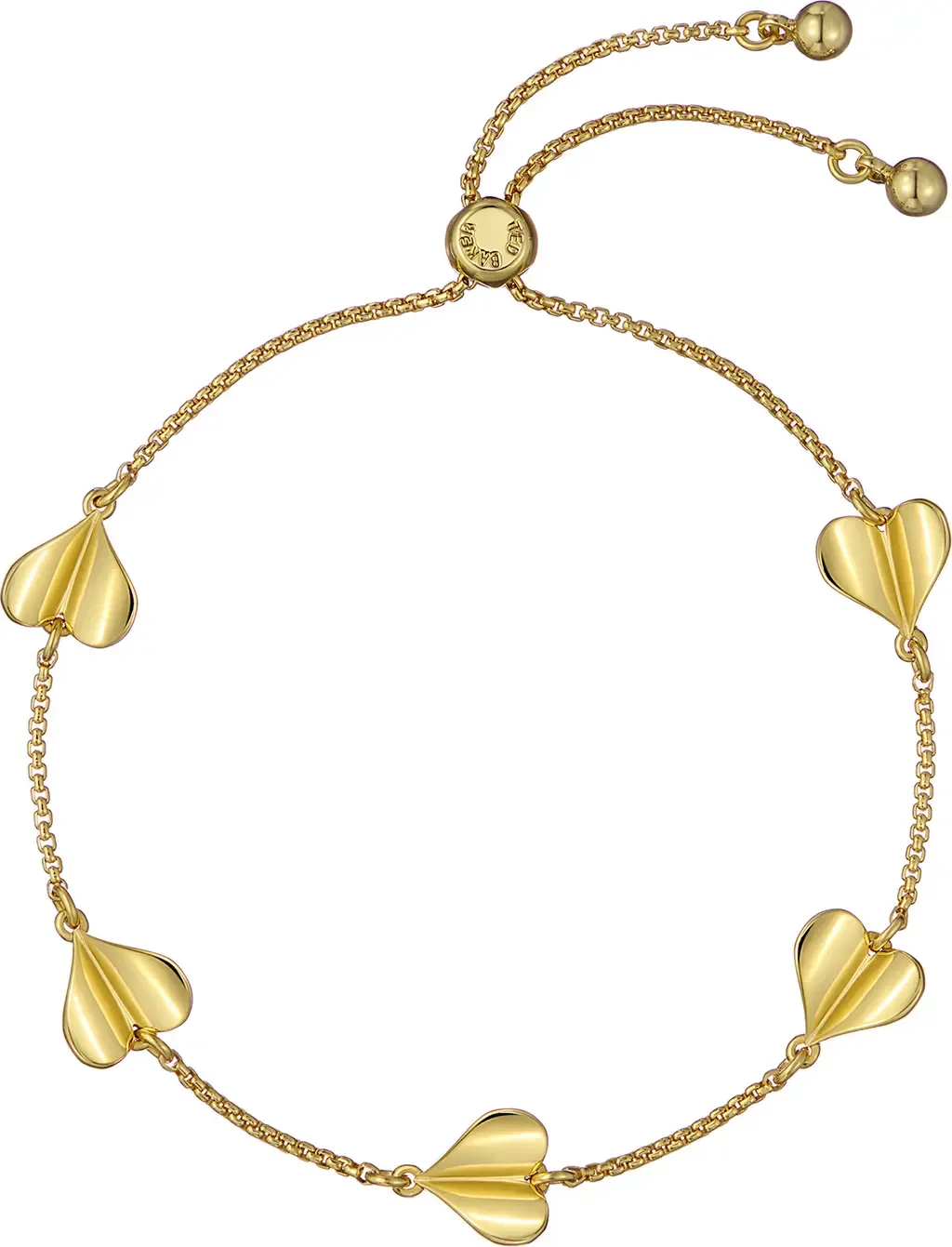 Helena Flutter Heart Station Bracelet by Ted Baker