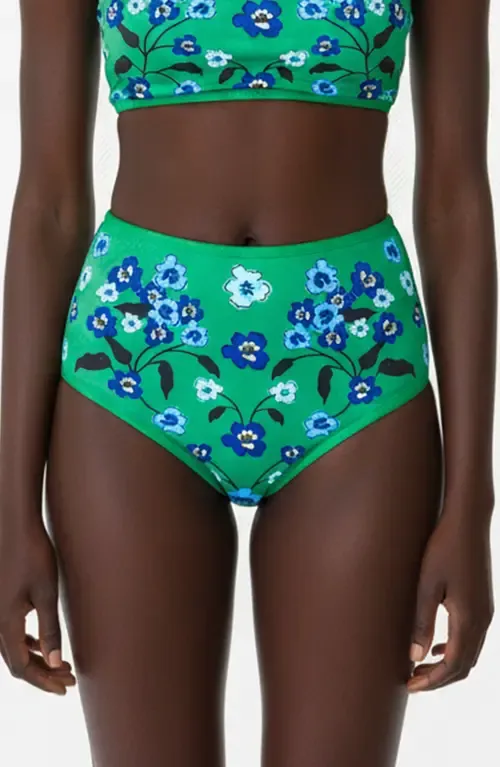 Tropical Escape Reversible Bikini Bottom by Jessie Zhao New York